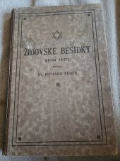 kniha Židovské Besídky  Kniha Třetí , Richard Feder 1924