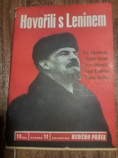 kniha Hovořili s Leninem, Rudé Právo 1950