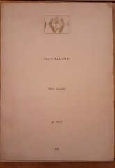 kniha Dvě básně, Mladá fronta 1947