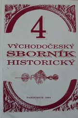 kniha Východočeský sborník historický 4., Východočeské muzeum v Pardubicích 1994