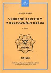 kniha Vybrané kapitoly z pracovního práva, Armex 2010