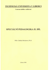 kniha Speciální pedagogika. II. díl, Technická univerzita v Liberci 2008