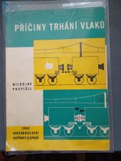 kniha Příčiny trhání vlaků, Nakladatelství dopravy a spojů 1962