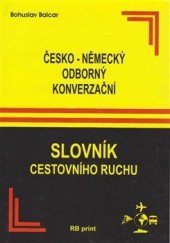 kniha Česko-německý odborný konverzační slovník cestovního ruchu, RB Print 2009