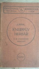 kniha Kneippův herbář, Vaněk & Votava 1914