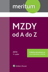 kniha Meritum mzdy od A do Z 2014, Wolters Kluwer 2014