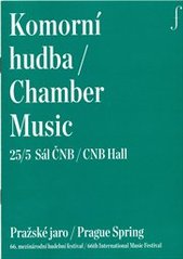 kniha Komorní hudba 25/5 = Chamber music 25/5 : sál ČNB : Pražské jaro : 66. mezinárodní hudební festival, Pražské jaro 