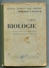 kniha Biologie pro první třídu měšťanských škol, R. Promberger 1946