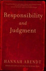 kniha Responsibility and Judgement, Schocken Books 2003