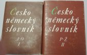 kniha Česko-německý slovník I. - A-O, Státní pedagogické nakladatelství 1986