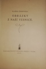 kniha Obrázky z naší vesnice, Český deník 1919