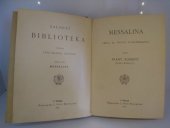 kniha Messalina obraz ze života starořímského, J. Otto 1903