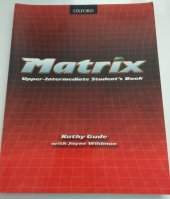 kniha Matrix Upper-Intermediate - Student's Book, Oxford University Press 2001