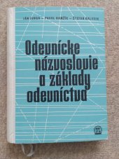 kniha Odevnícke názvoslovie a základy odevníctva, Slovenské vydavateľstvo technickej literatúry 1961