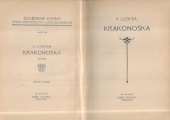 kniha Krakonoška Rom., Vačlena 1913