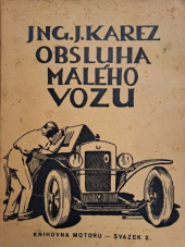 kniha Obsluha malého vozu, Knihovna motoru 1927