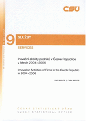 kniha Inovační aktivity podniků v České republice v letech 2004-2006, Český statistický úřad 2008