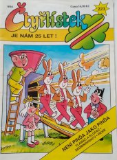 kniha Čtyřlístek  č. 223 - Není Pinďa jako Pinďa, Tlamáč a Klofáč, Sedmikráskov, Rexík - Je nám 25 let!, Čtyřlístek 1994