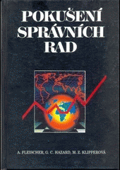 kniha Pokušení správních rad, Victoria Publishing 1996