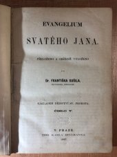 kniha Evangelium svatého Jana, Dědictví sv. Prokopa 1867