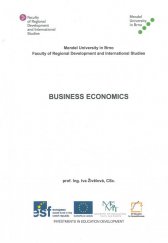 kniha Business Economics, Mendelova univerzita v Brně 2013