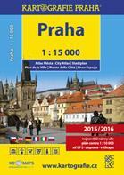 kniha Praha - atlas města, 1 : 15 000, Kartografie 2015