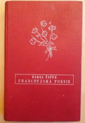 kniha Francouzská poesie (překlady), Fr. Borový 1936