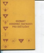 kniha Odznaky odborné zdatnosti pro světlušky, Junácká edice 1991