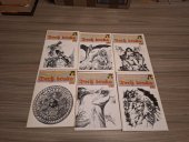 kniha Dech draka 1-6/95 časopis pro ctitele fantasy a her na hrdiny, sdružení Dech draka 1995