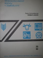 kniha Ustájení prasnic = Soderžanije svinomatok : Obzor = Housing of Sows : Review : Studie VTR, Ústav vědeckotechnických informací pro zemědělství 1990