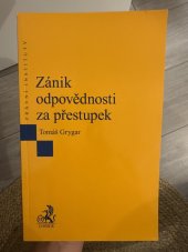 kniha Zánik odpovědnosti za přestupek, C.H. Beck 2023