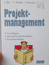 kniha Projekt-management, Gabal 1995