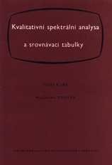 kniha Kvalitativní spektrální analysa a srovnávací tabulky, SNTL 1954