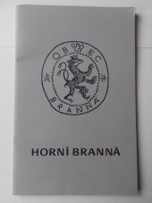 kniha Horní Branná [Publ. o historii obce], Osv. beseda 1980