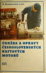 kniha Údržba a opravy československých naftových motorů, SNTL 1972