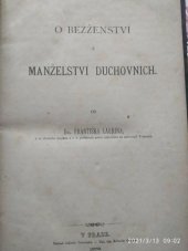 kniha O bezženství a manželství duchovních, Právnická jednota 1878