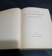 kniha A.O. Barnabdoth jeho důvěrný deník, Čin 1928