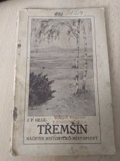 kniha Třemšín Nástin přírodně histor., Okrašl. spolek 1913