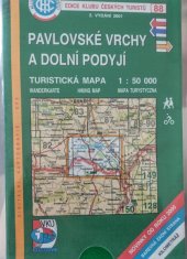 kniha Pavlovské vrchy a Dolní Podyjí [kartografický dokument] turistická mapa : 1:50000, Klub českých turistů 1997