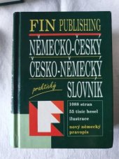 kniha Německo-český, česko-německý slovník, Fin 1997