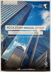 kniha ACCA Study Manual 2019/20 Financial accounting (FA), InterActive World Wide Limited 2019