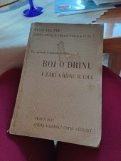 kniha Boj o Drinu v září a říjnu r. 1914, Vojenský ústav vědecký 1937