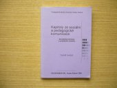 kniha Kapitoly ze sociální a pedagogické komunikace teoretická minima a praktické náměty, Gaudeamus 2006