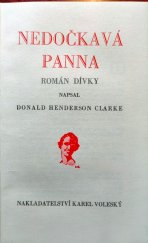 kniha Nedočkavá panna Román dívky, Karel Voleský 1933