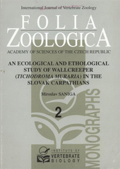 kniha An ecological and ethological study of wallcreeper (Tichodroma muraria) in the Slovak Carpathians, Institute of Vertebrate Biology Academy of Sciences of the Czech Republik 1999