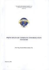 kniha Principles of company information systems, Evropský polytechnický institut 2010