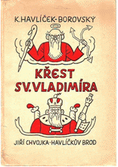 kniha Křest sv. Vladimíra Legenda z ruské historie, Jos. Hladký 1946