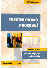 kniha Trestní právo procesní, Key Publishing 2012