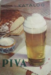 kniha Katalog piva, Ministerstvo potravinářského průmyslu 1955