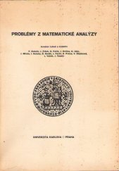 kniha Problémy z matematické analýzy, SPN 1972